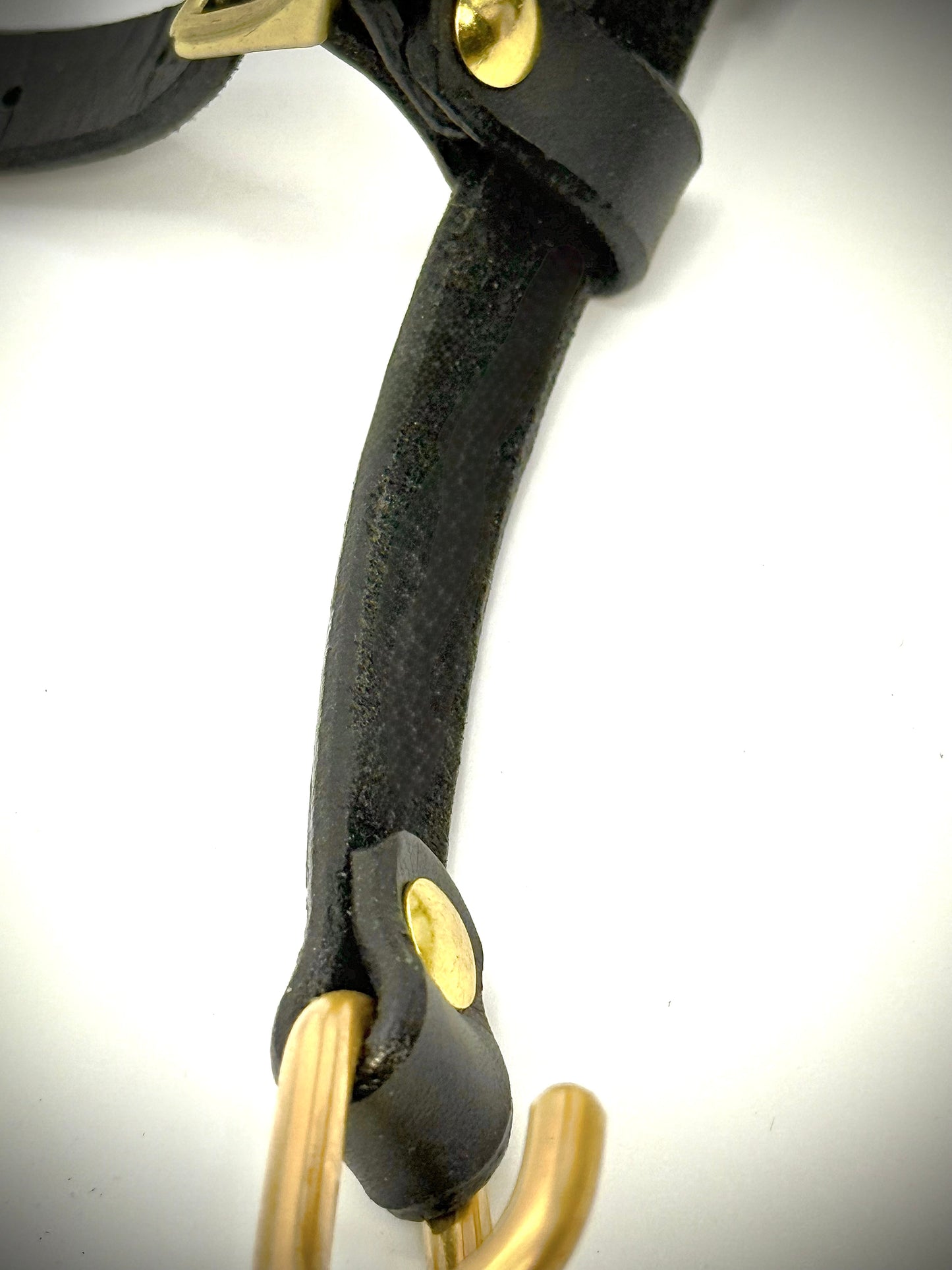 Leather Nose and mouth spreader harness -BDSM-Handmade